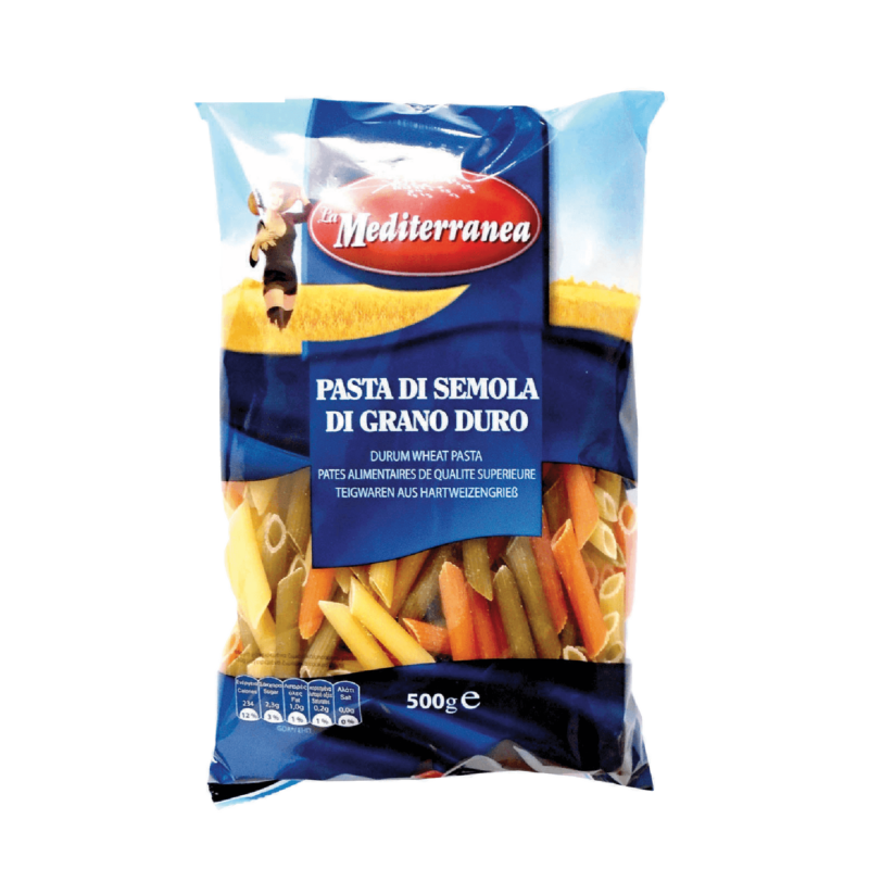 5201013006941-La Mediterranea pene rigate tricolore