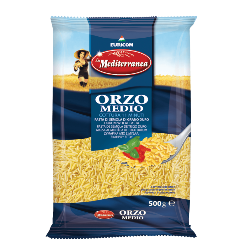5201013003537 – La Mediterranea kritharaki metrio 500g