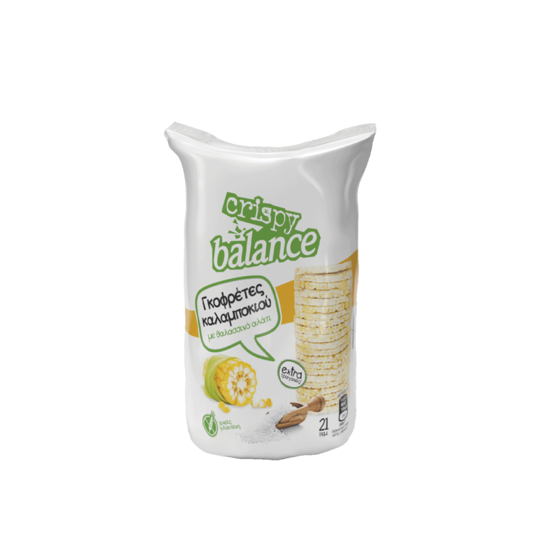 5202453035911 – Crispy Balance Corn cakess 105g – mockup3D